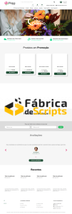 SCRIPT LOJA VIRTUAL PARA FLORICULTURA EM PHP COM PAINEL ADMIN