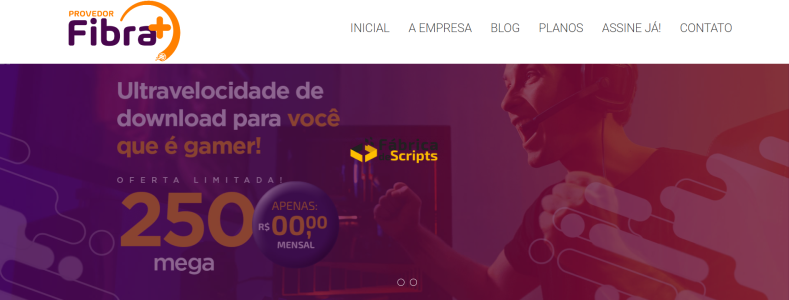 SCRIPT SITE PRONTO PARA PROVEDOR DE INTERNERT EM PHP COM PAINEL ADMIN