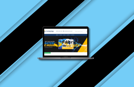 SITE PRONTO  INSTITUCIONAL PARA LOJA DE BATERIA EM PHP