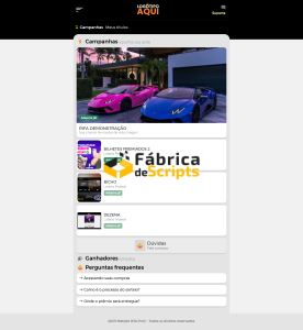 Sistema de Rifa PHP em Php 8.2 v1.0.0